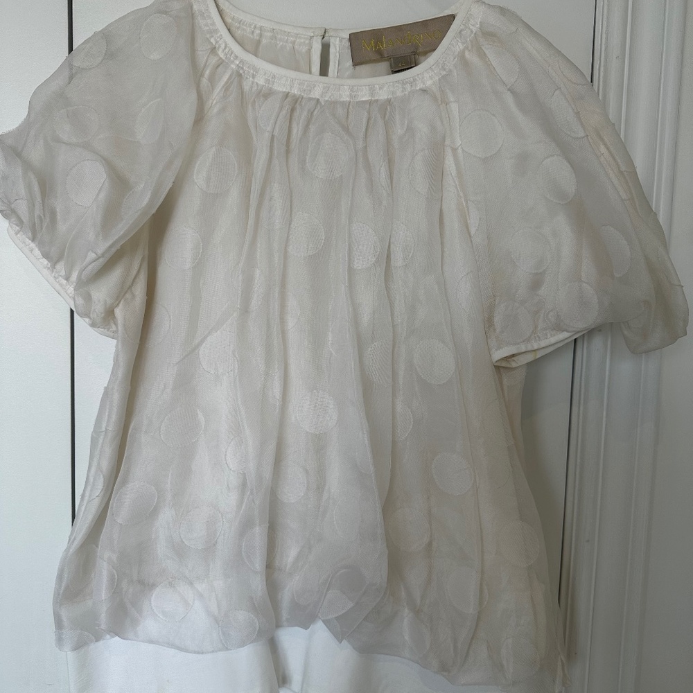 Silk Malandrino blouse